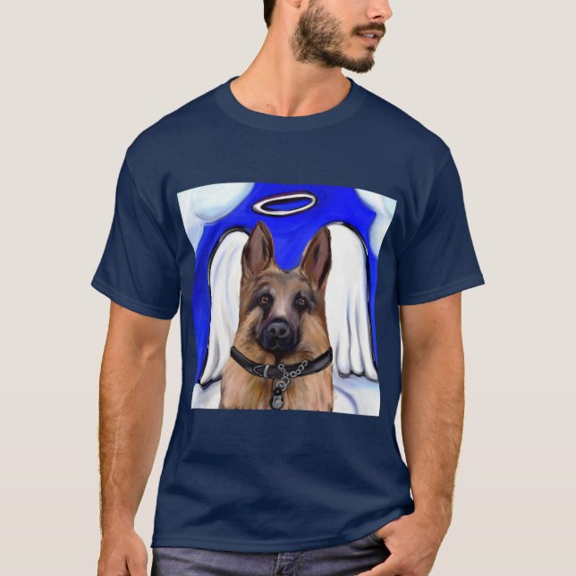 German Shepherd Patrol Dog T-Shirt (Front)