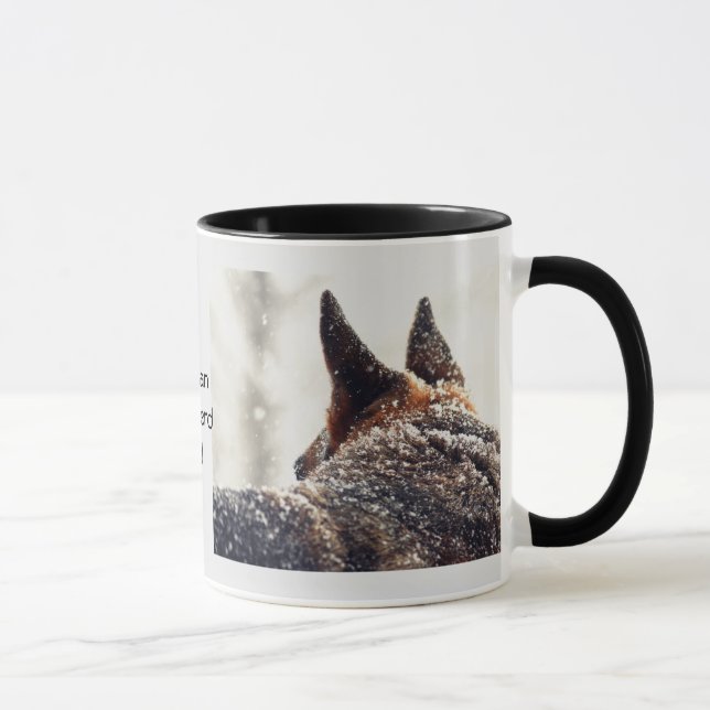 German Shepherd Photo Mug (Right)