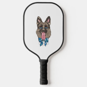 German Shepherd   Pickleball Paddle