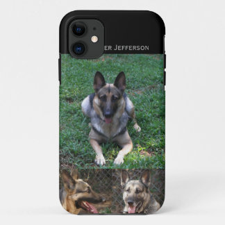 German Shepherd: Picture Collage Case-Mate iPhone Case
