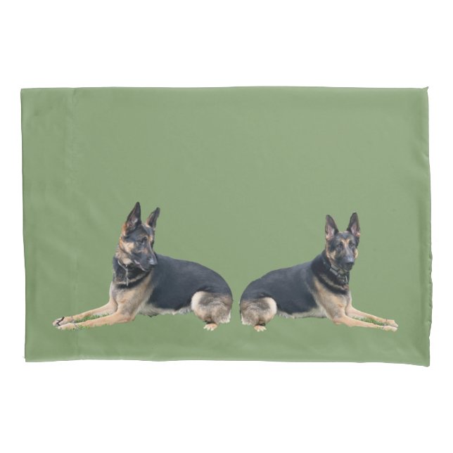 GERMAN SHEPHERD  PILLOWCASE (Front)