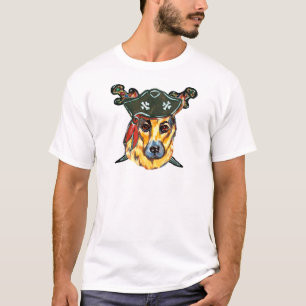 German Shepherd Pirate T-Shirt
