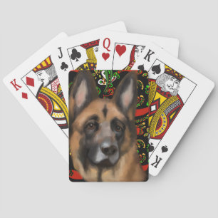 GERMAN SHEPHERD PLAYING CARDS
