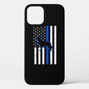 German Shepherd Police Dog K9 Patriotic iPhone 12 Pro Case