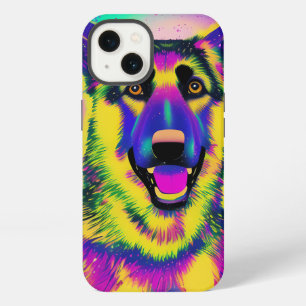 German Shepherd Pop Art iPhone 13 Case