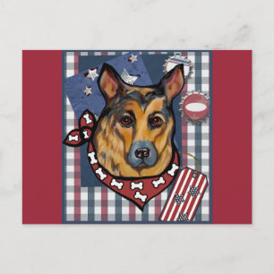 GERMAN SHEPHERD POSTCARD