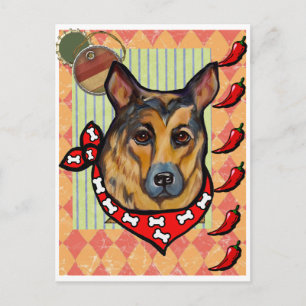 GERMAN SHEPHERD POSTCARD