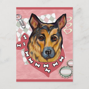 GERMAN SHEPHERD POSTCARD