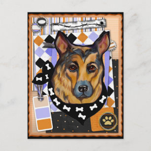 GERMAN SHEPHERD POSTCARD