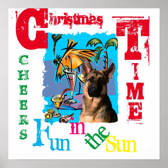 German Shepherd Poster (Front)