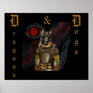 German Shepherd   Poster
