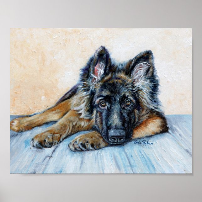 German Shepherd Poster (Front)
