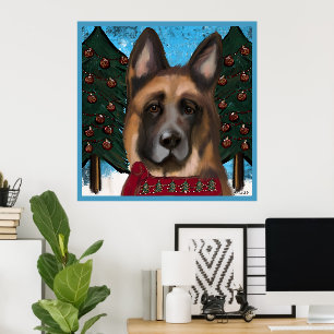 German Shepherd Poster