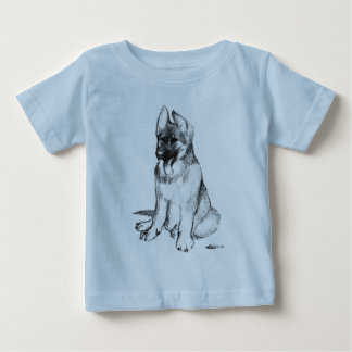 German Shepherd Puppy Baby T-Shirt