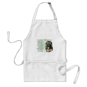 German Shepherd Puppy Gifts Standard Apron