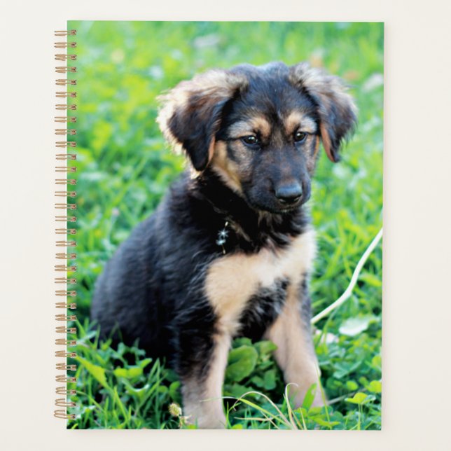 German Shepherd Puppy Planner (Front)