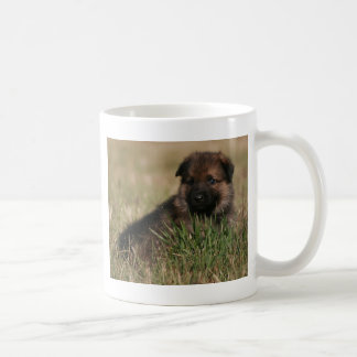German Shepherd Puppy "The Lookout" Coffee Mug