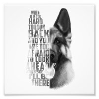 German Shepherd Quote, German Shepherd Art