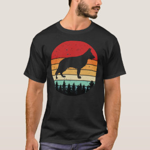 German Shepherd Retro Vintage T-Shirt