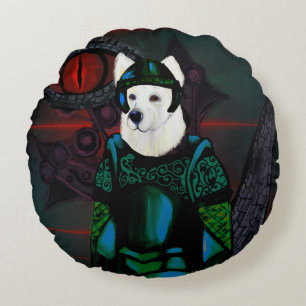 German Shepherd Round Cushion
