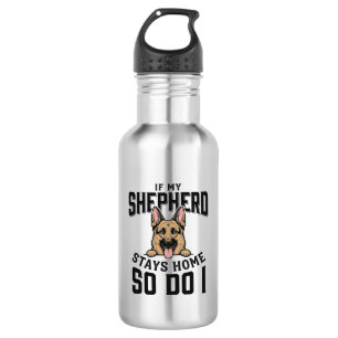 German Shepherd Shirt No Shepherd No Show Dog Love 532 Ml Water Bottle