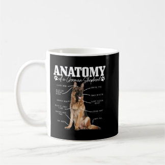 German Shepherd Shirt Shepard Dog Mum Dad Love Pet Coffee Mug