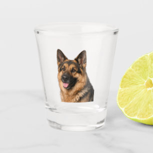 German Shepherd Shot Glass