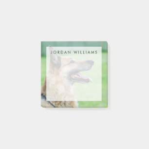 German Shepherd Side Portrait Post-it Notes