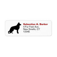 German Shepherd Silhouette GSD K9 Dog Lover