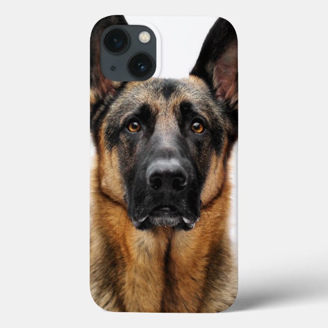 German Shepherd Sitting Up Case-Mate iPhone Case (Back)