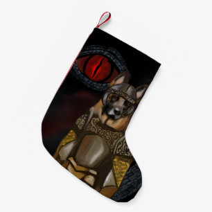 German Shepherd Small Christmas Stocking