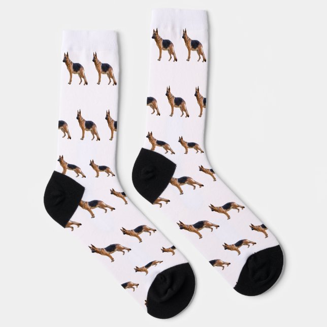 German Shepherd Socks (Right)