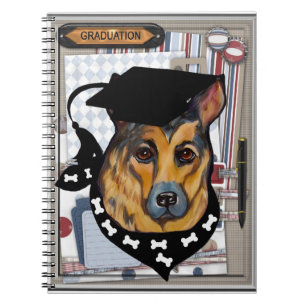 GERMAN SHEPHERD SPIRAL NOTEBOOK