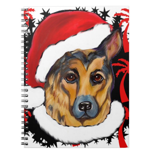 GERMAN SHEPHERD SPIRAL NOTEBOOK (Front)