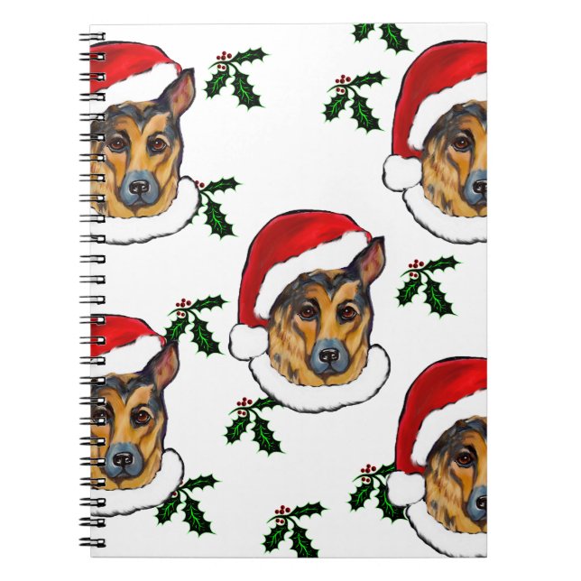 GERMAN SHEPHERD SPIRAL NOTEBOOK (Front)