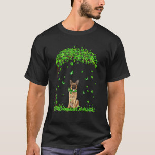German Shepherd St Patricks Day  Irish Shamrock Do T-Shirt