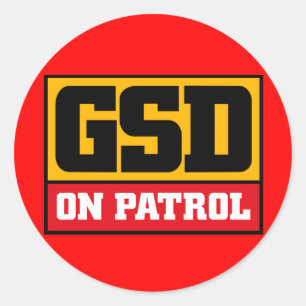 german shepherd sticker