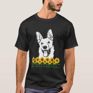 German Shepherd Sunflower Dog For Men Women Kid T-Shirt