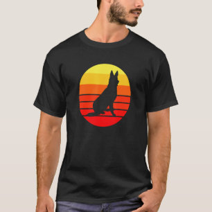 German Shepherd   Sunset T-Shirt
