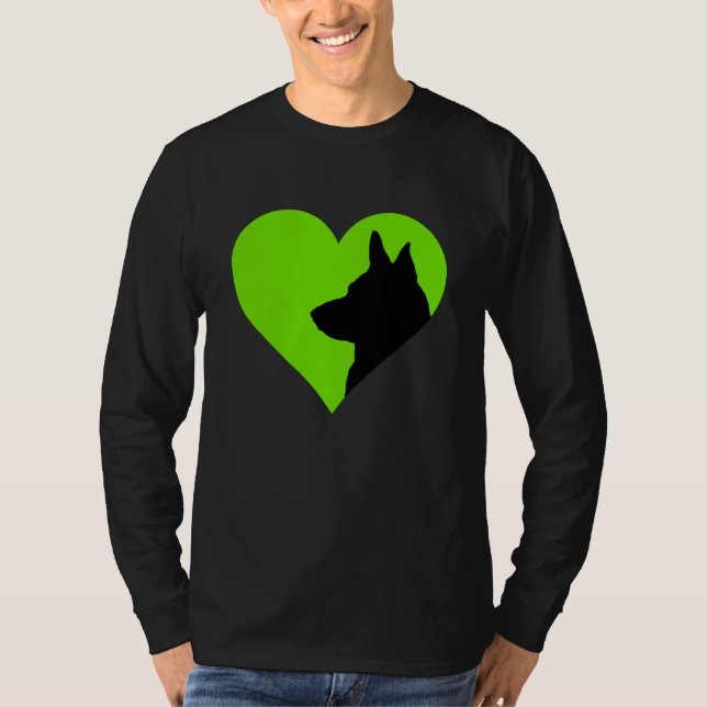 German Shepherd  T-Shirt (Front)