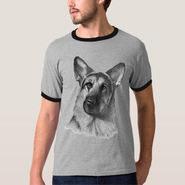 German Shepherd T-Shirt (Front)