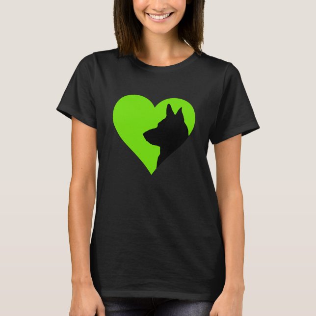 German Shepherd  T-Shirt (Front)