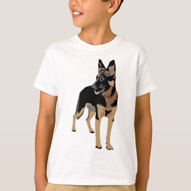 German Shepherd T-Shirt (Front)