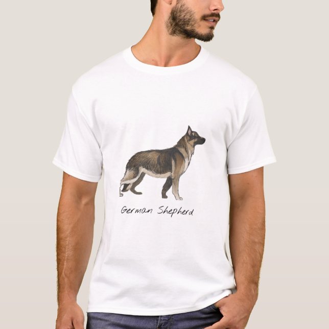 German Shepherd T-Shirt (Front)