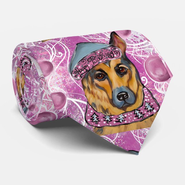 German Shepherd    Tie (Rolled)