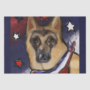 GERMAN SHEPHERD TISSUE PAPER