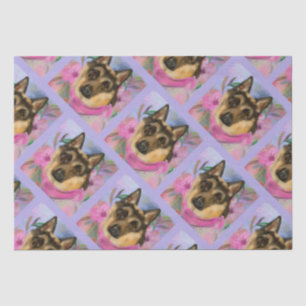 GERMAN SHEPHERD TISSUE PAPER