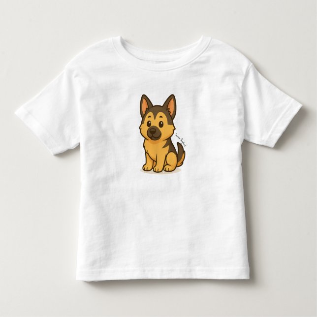 German Shepherd Toddler T-Shirt (Front)