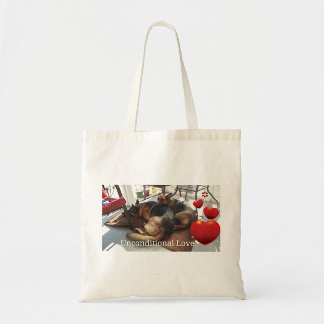 German Shepherd Tote Bag (Front)
