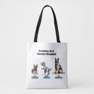 German Shepherd Tote Bag